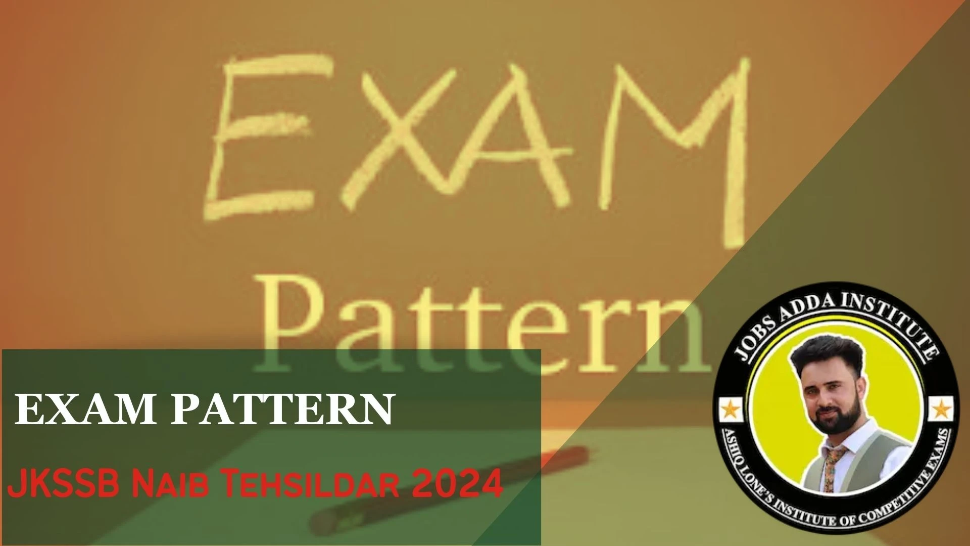 Jkssb Naib Tehsildar Exam Pattern Questions In Minutes